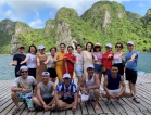 Cty Quang Minh du lịch Hạ Long: Trải nghiệm chèo thuyền