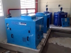 Hộp giảm âm và che nắng mưa dùng cho máy thổi khí Longtech