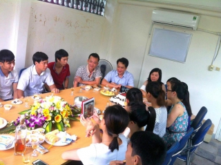 Lễ Kỷ niệm 11 năm thành lập Công ty TNHH xây dựng và thương mại Quang Minh (11-7-2014)